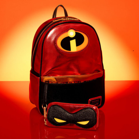 The Incredibles 20th Anniversary Light-Up Mini Backpack By Loungefly